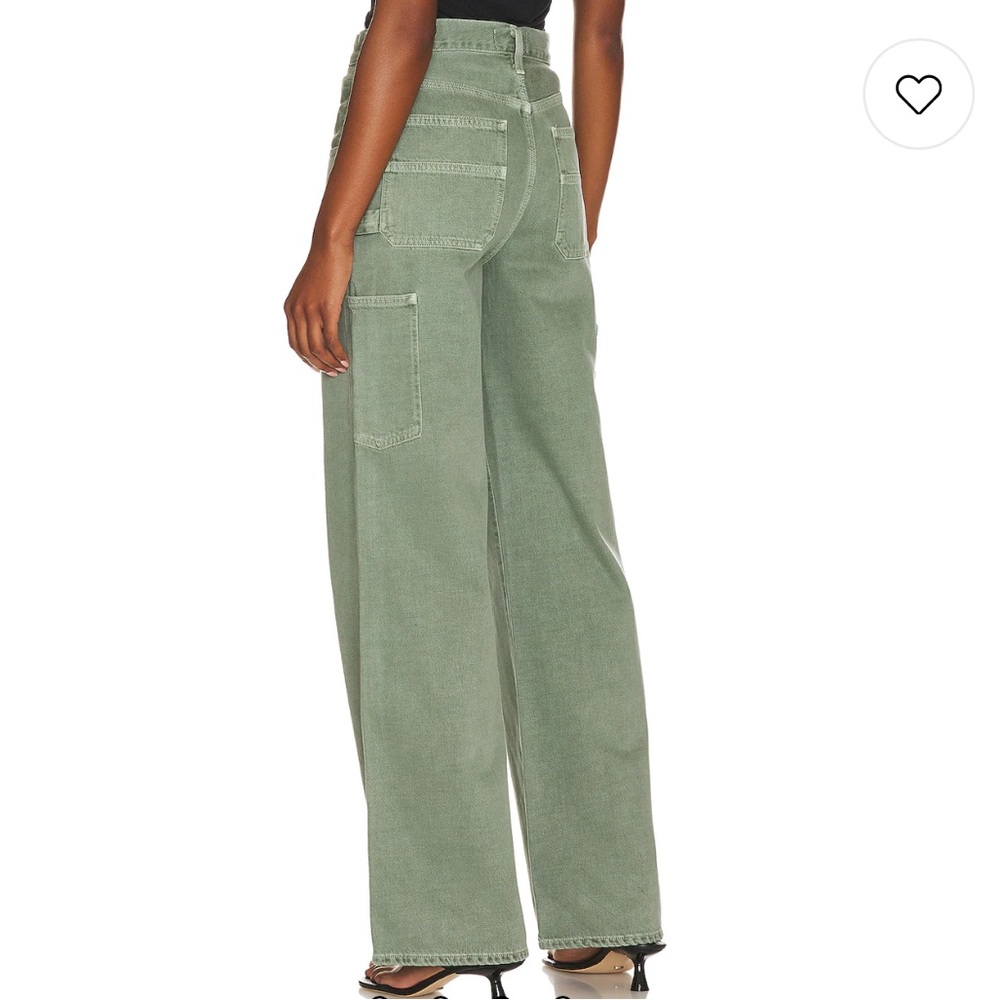 AGOLDE MAGDA CARPENTER JEAN in SALAMANDER